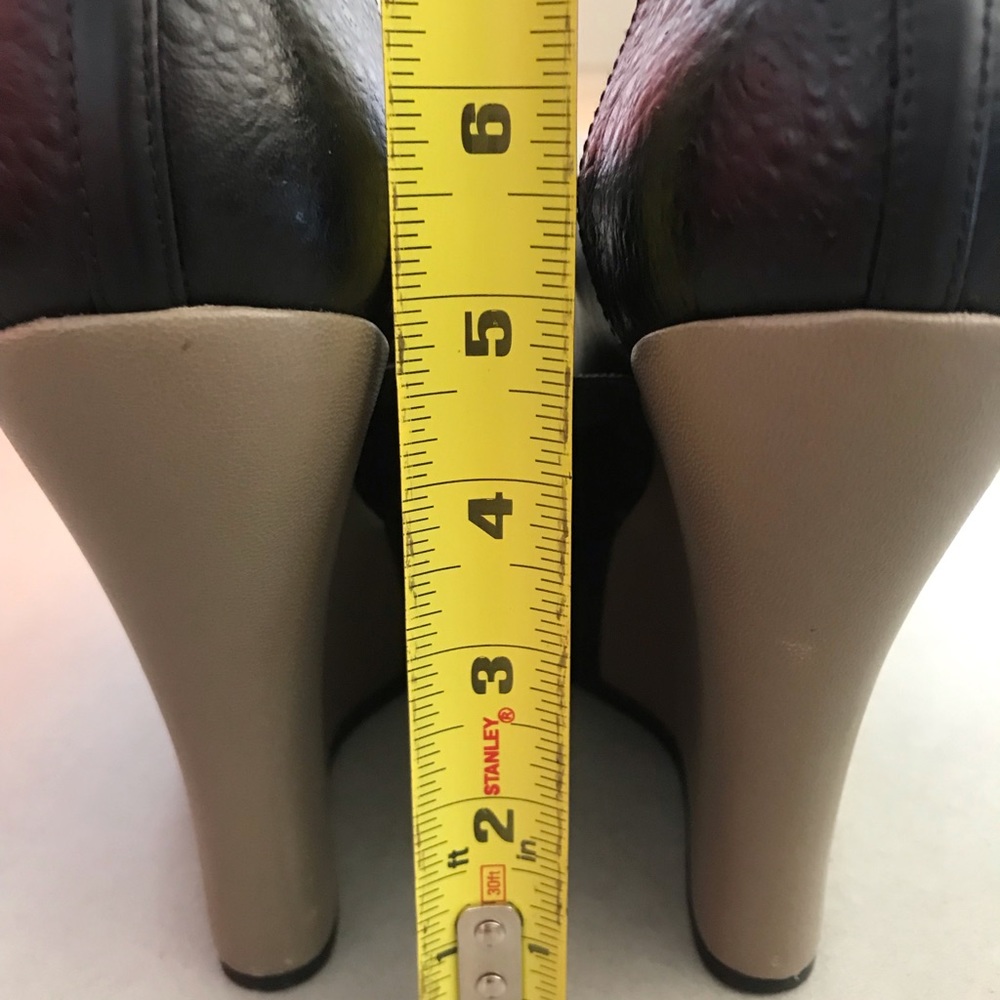 Camilla Skovgaard Moon Wedge Shoe Black Dust 9.5 - Picture 8 of 8